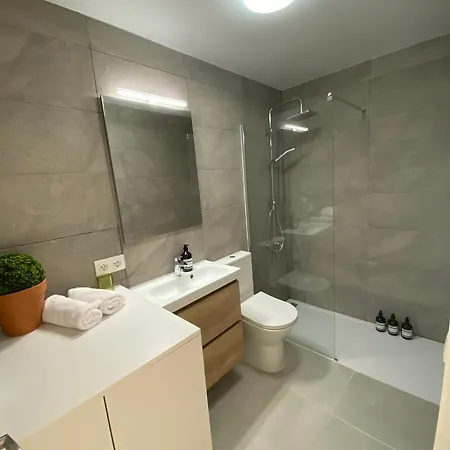 דירה Xoriguer -apartamento Con Piscina Junto La Playa