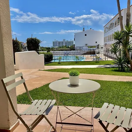 Lägenhet Xoriguer -apartamento Con Piscina Junto La Playa Cala'N Blanes (Menorca)